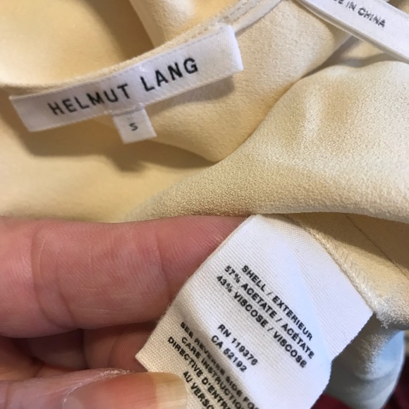 Helmut Lang Cream Sleeveless Top - Picture 5 of 8